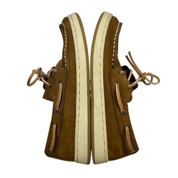 Sperry Cup II Boat Shoe Boy's Brown Size 2.5 M Preppy Maritime - Picture 4 of 9